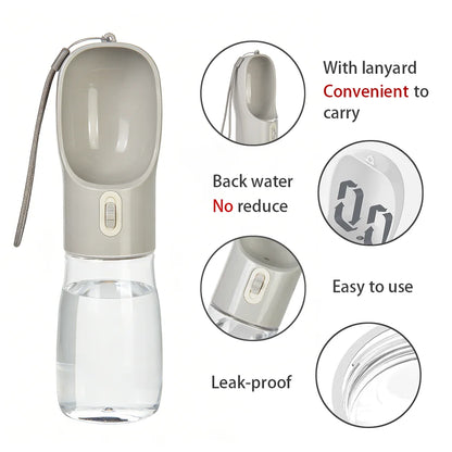 Leakproof Travel Drinking Bowl Pet Outdoor Water Dispenser Chihuahua Supplies