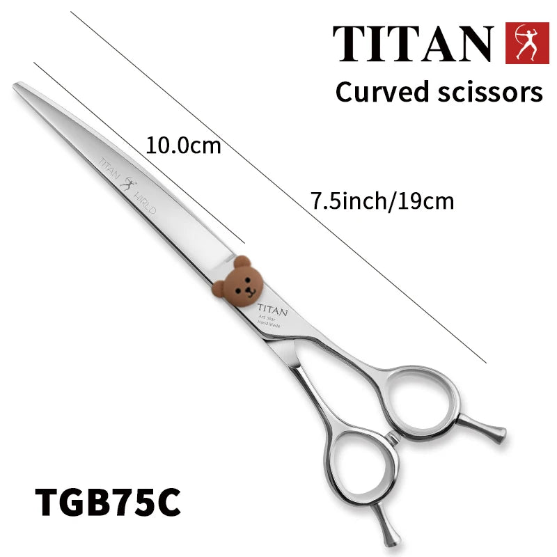 Professional Pet Grooming Shears Fishbone Teeth