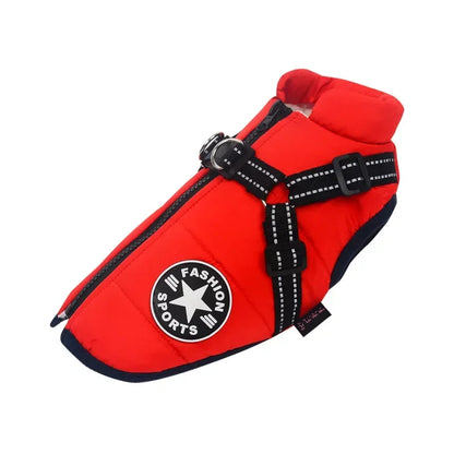 Winter Dog Clothes for Small Dogs Warm Fleece Large Dog Jacket