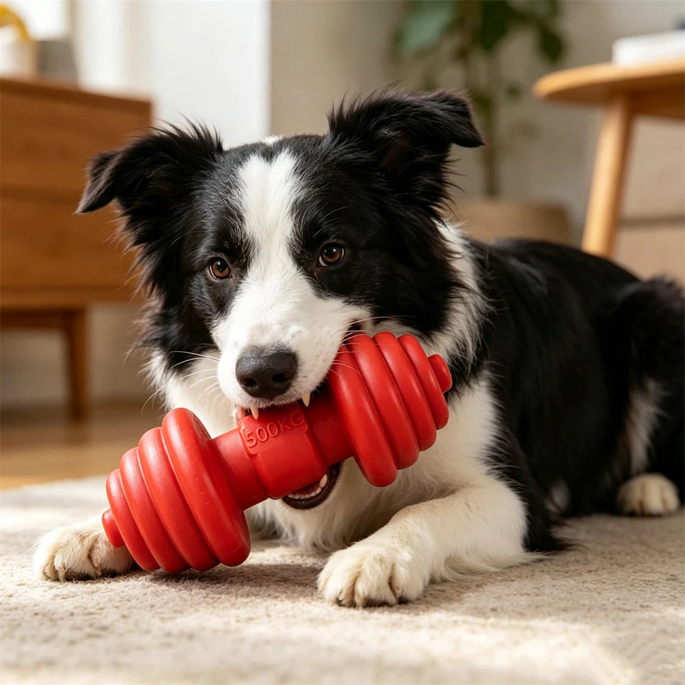 Safe Rubber Big Dog Toys for Aggressive Chewers Playing