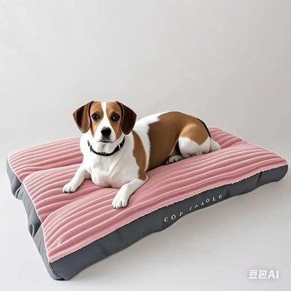 Big Dog Mat Corduroy Pad for Medium Large Dogs Oversize Pet Sleeping Bed
