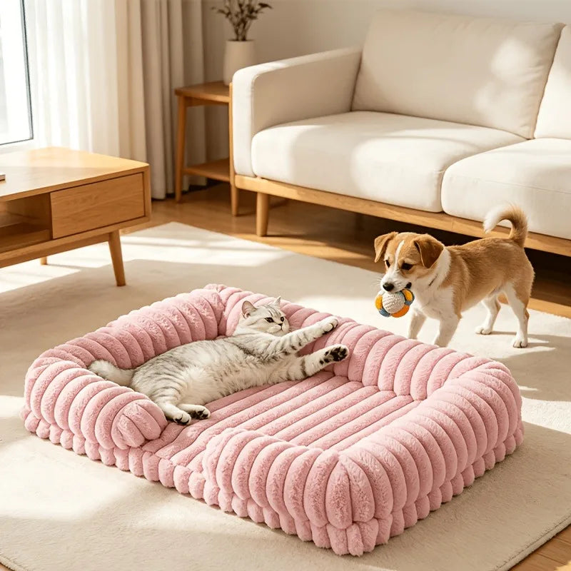 Calming Dog Bed Orthopedic Memory Foam Sofa Couch Waterproof