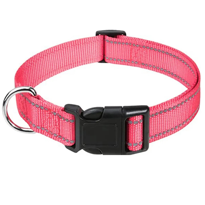 10 Colors Pet Dog Collar Nylon Neck Collar for Small Mdium