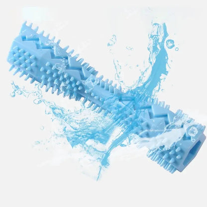 Dog Toothbrush Durable Dog Chew Toy Stick Soft Rubber Tooth