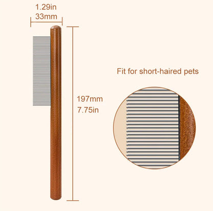 Pet Flea Comb Cat Dog Comb for Fleas Ticks Removal