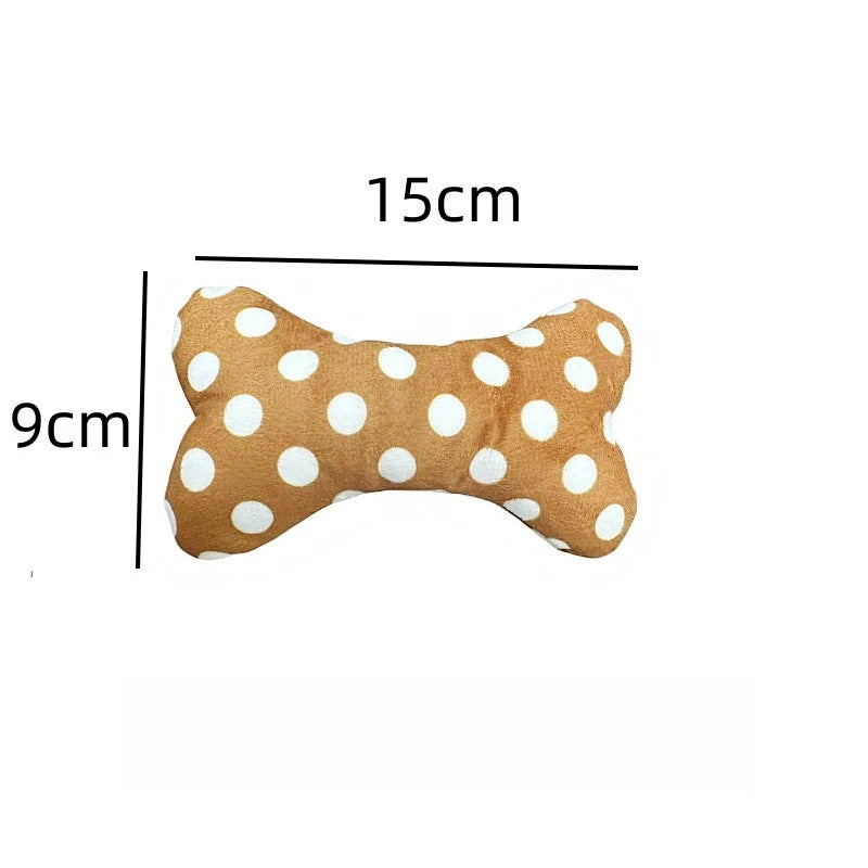 Dog Plush Toy Pet Squeaky Toy Dog Bite-Resistant Clean