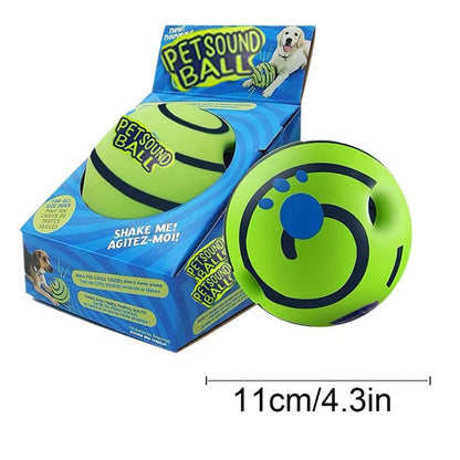 Dog Toy Wobble Wag Giggle Glow Ball Interactive Toy Fun