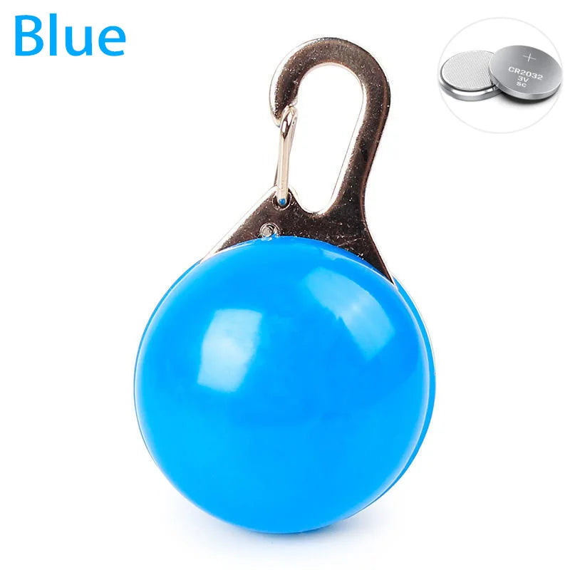 LED Pet Dog Collar USB/Battery Luminous Night Light Collar