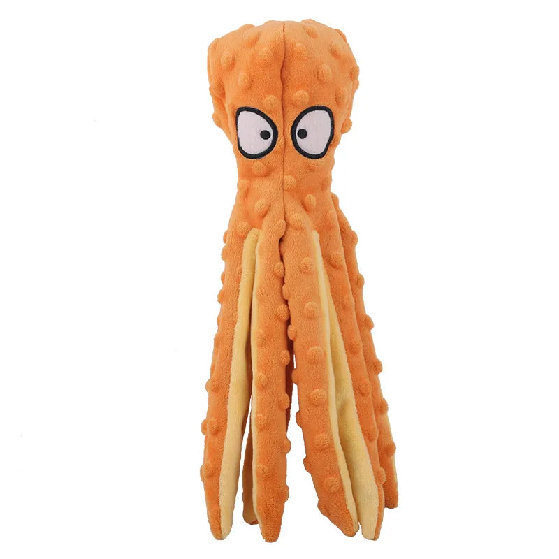 Pet Plush Toy Octopus Dog Interactive Toy