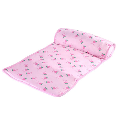 Summer Pet Ice Pad Cooling Mat Ice Silk Cushion Non Slip Washable