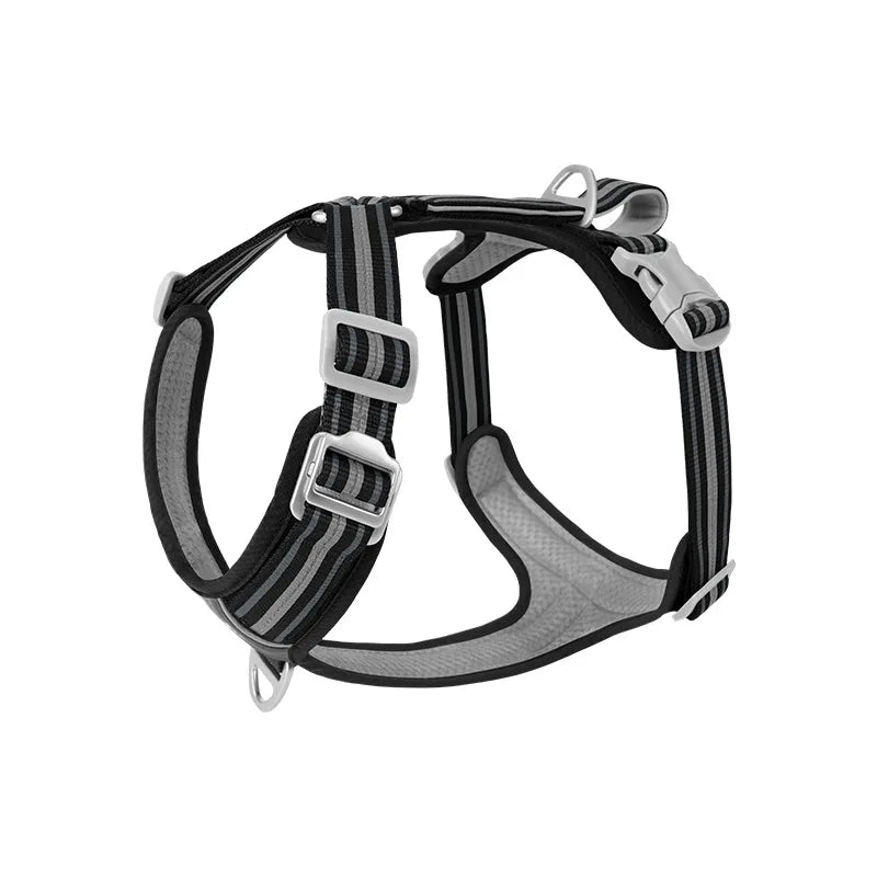 Dog Harness Car Safety Vehicle Seat Belt with Dual Handle