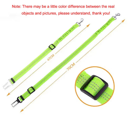 Dog safety leash pet car seat belt dog traction seat belt