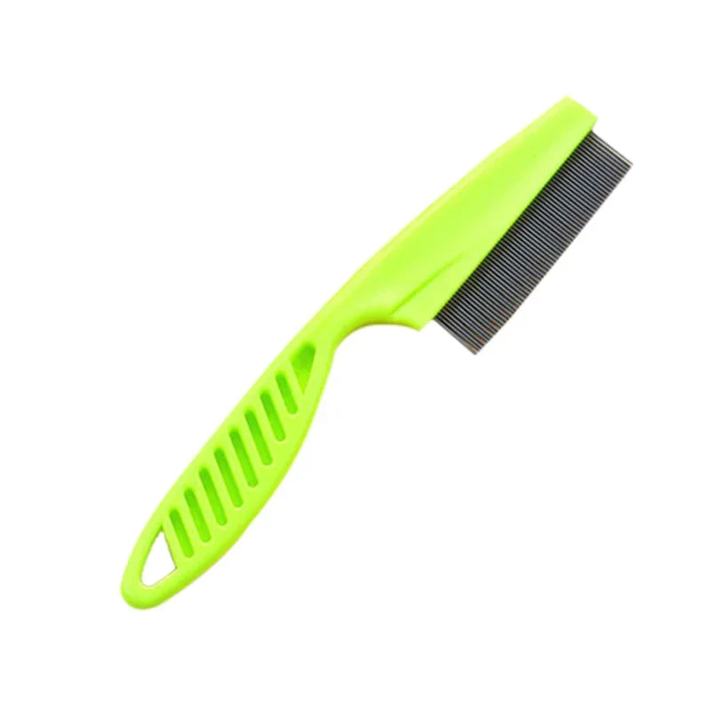 Pet Hair Shedding Comb Stainless Steel Flea Comb