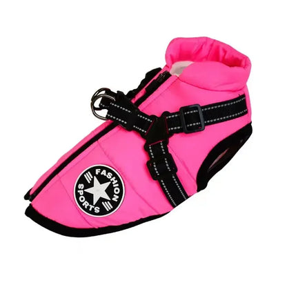 Winter Dog Clothes for Small Dogs Warm Fleece Large Dog Jacket