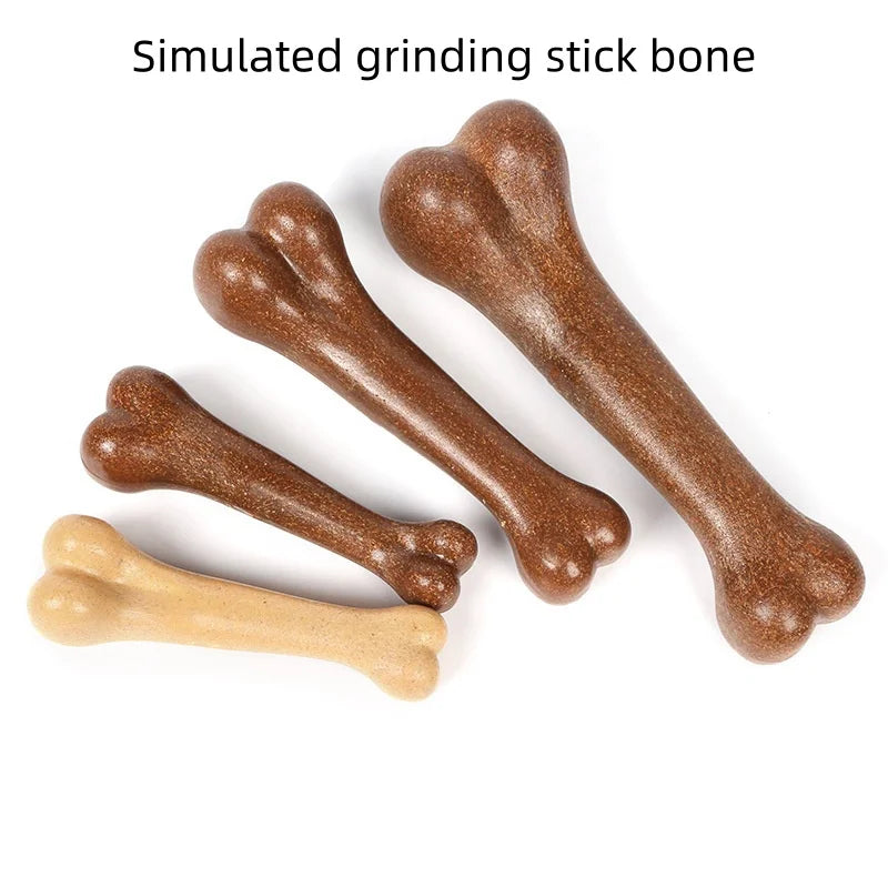 Natural Non-Toxic Indestructible Dog Bone Chew Toy