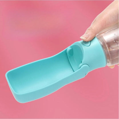 Dog Water Bottle For Outdoor Walks Folding Dog Water Dispenser