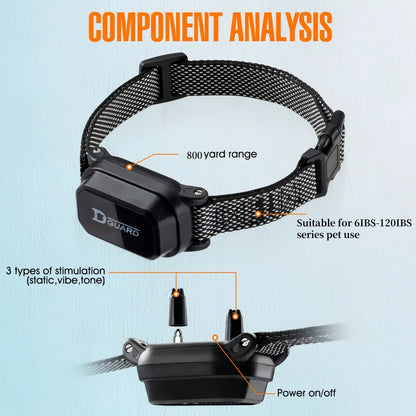800m Digital Dog Training Collar Waterproof Rechargeable