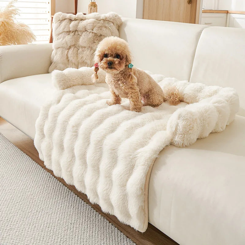 Thickened Pet Sofa Cushion Anti-Scratch Non-Slip Dog And Cat Sleeping Nest
