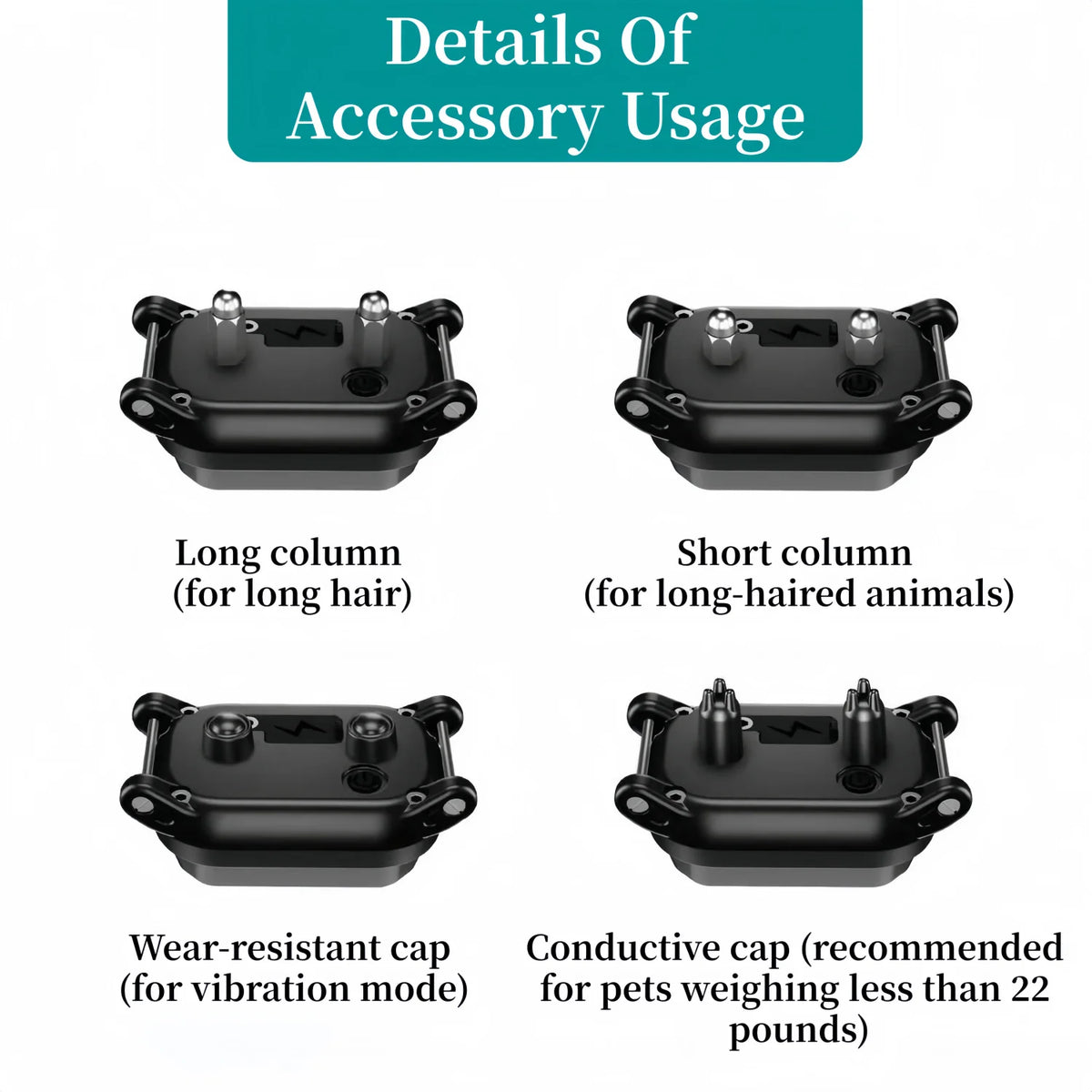 3300FT Electric Dog Training Collar Remote Control Anti-barking