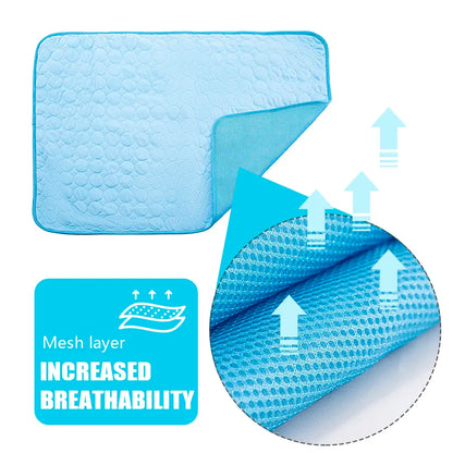 NONOR Dog Cooling Mat Summer Pet Bed for Dogs Cats Kennel Pad