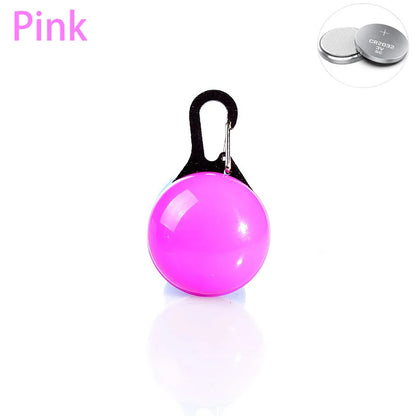 LED Pet Dog Collar USB/Battery Luminous Night Light Collar