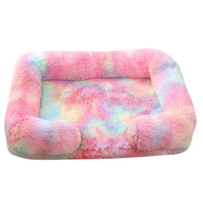 Dog Bed Dog Plush Pet Bed Winter Thickened Pad Dog Sleeping Bed