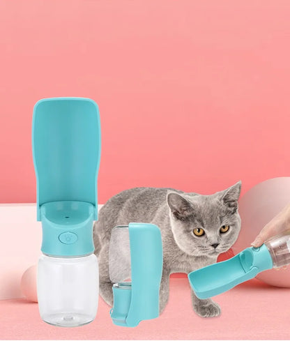 Dog Water Bottle For Outdoor Walks Folding Dog Water Dispenser