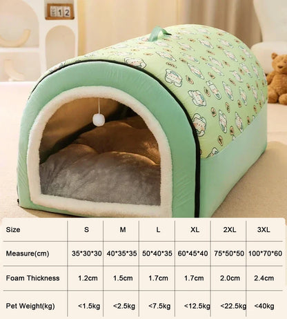Hot Winter Warm Dog Removable Pet Dog Bed Cozy Pet Nest