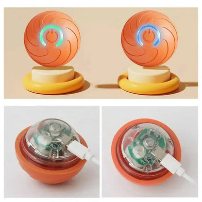 Smart Dog Toys Ball Electronic Interactive Pet Toy Moving Ball