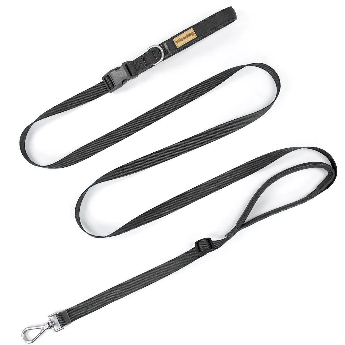 3M 5M Double Handle Hands Free Crossbody Dog Leash Adjustable
