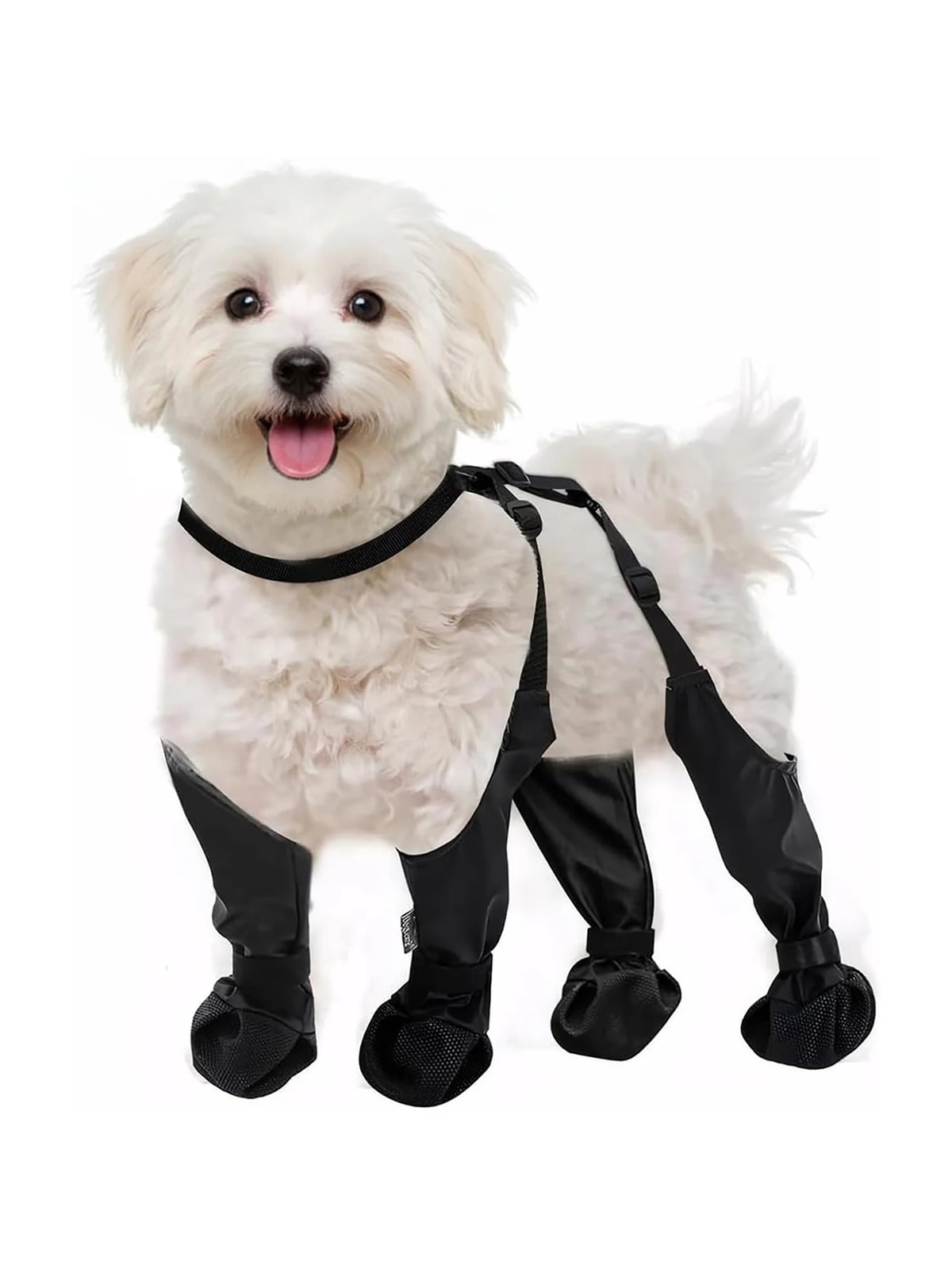 Waterproof Anti-Slip Dog Harness Boots Pet Paw Protector