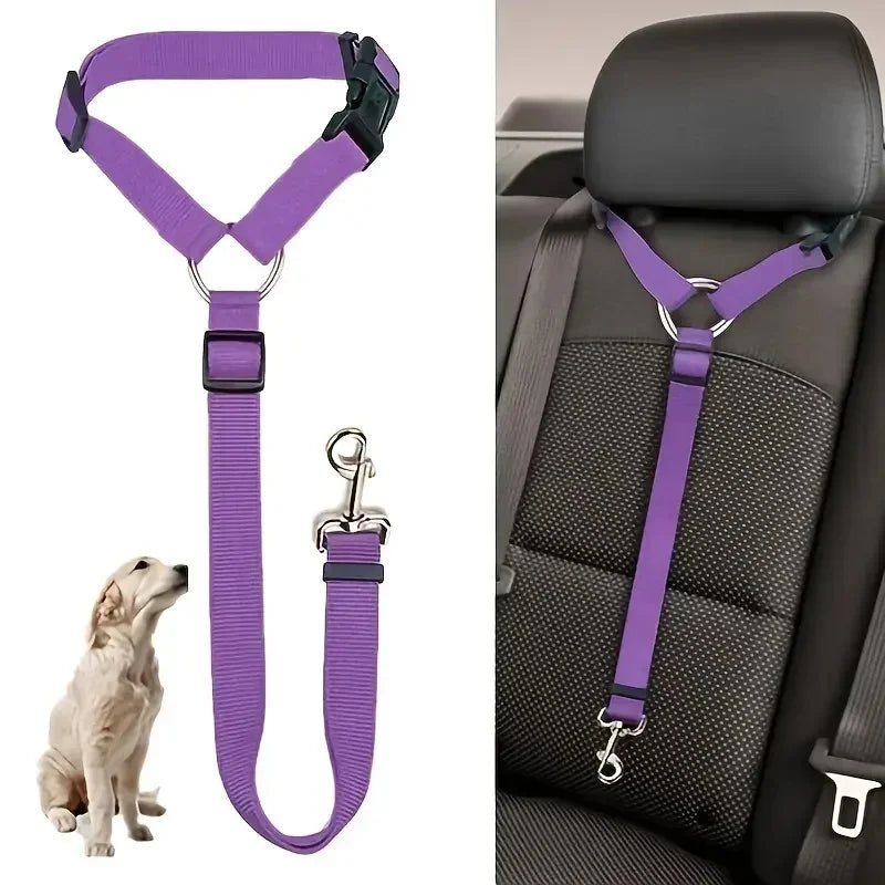 Adjustable Anti-Escape Pet Car Seat Belt Dog