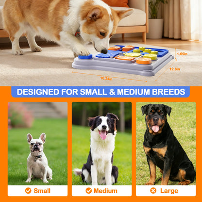 Dog Puzzle Toy & Pet Feeder  Treat Dispensing Toy