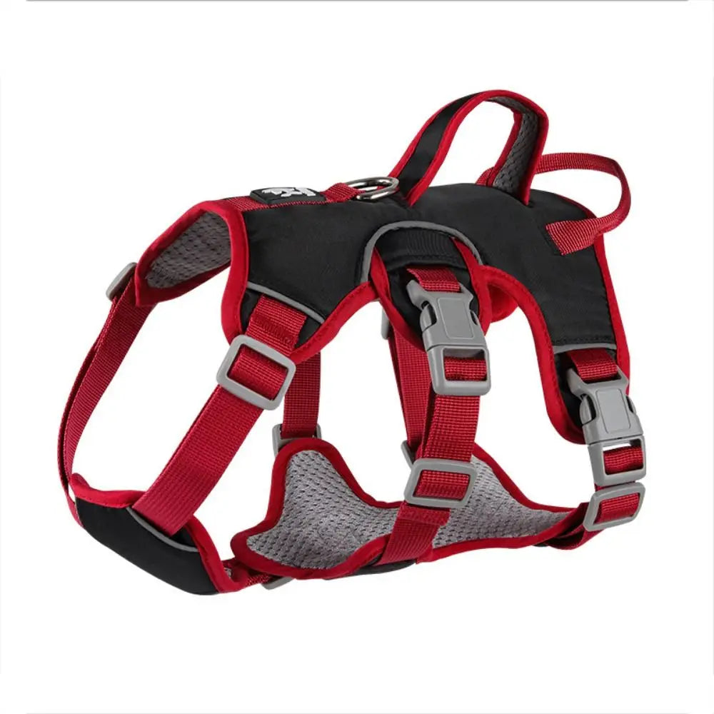 Adjustable Reflective Puppy Chest Strap Oxford Breathable Dog Harness
