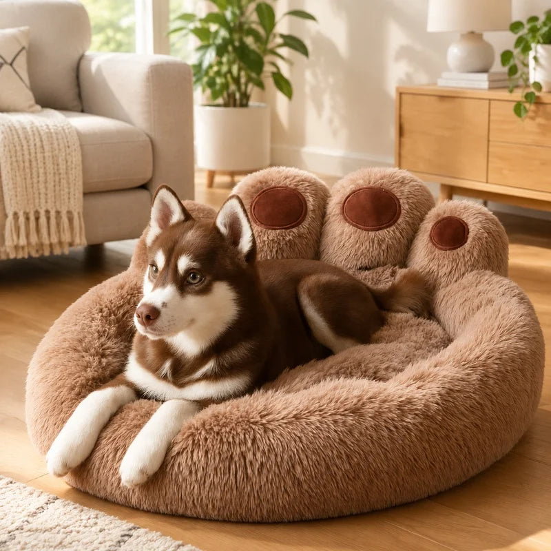 Large Soft Plush Kennel Mat for Small Pets and Puppies,