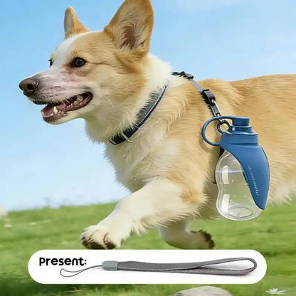Mini Collapsible Silicone Pet Water Bottle Portable