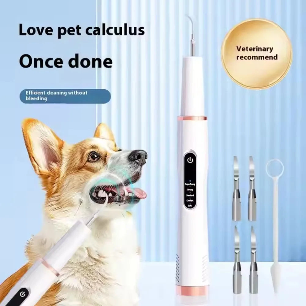 Dog Cat Grooming Smart Dental Ultrasonic Scaler Household Tooth Stone