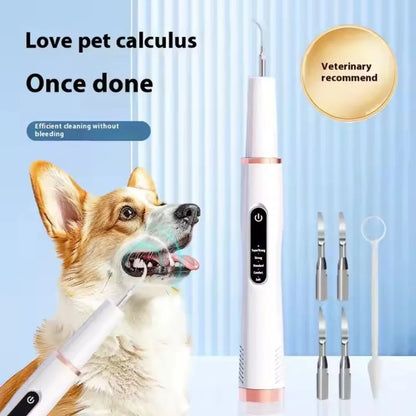 Dog Cat Grooming Smart Dental Ultrasonic Scaler Household Tooth Stone
