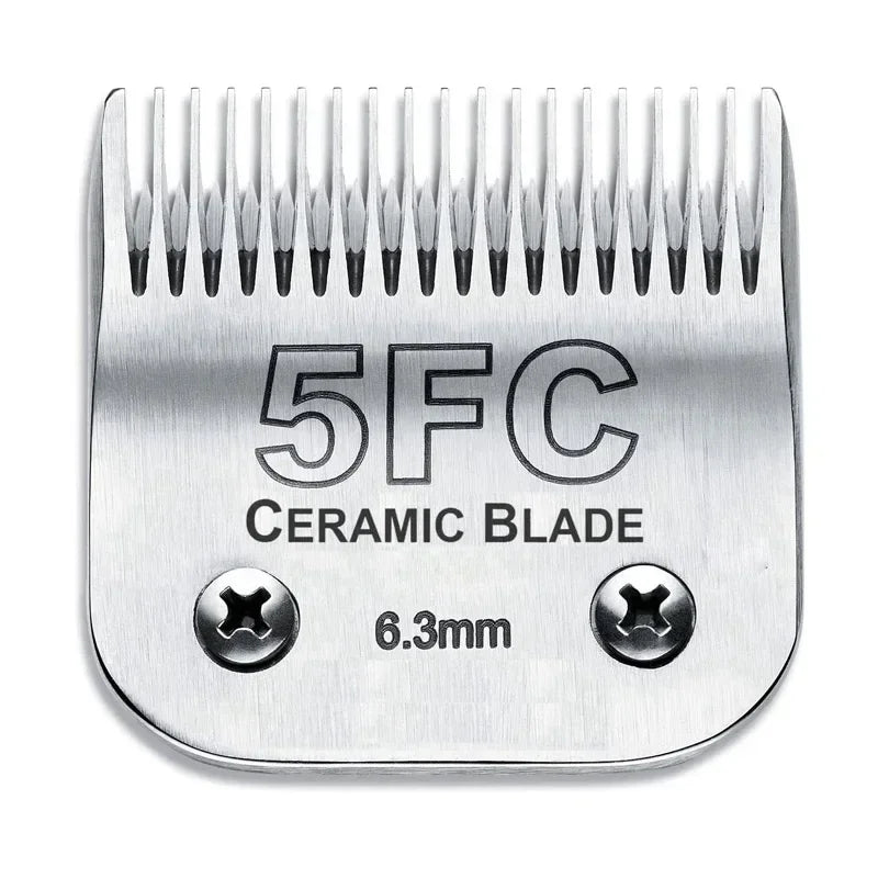 Detachable Pet Grooming Dog Trimmer Replacement Ceramic Blade Compatible