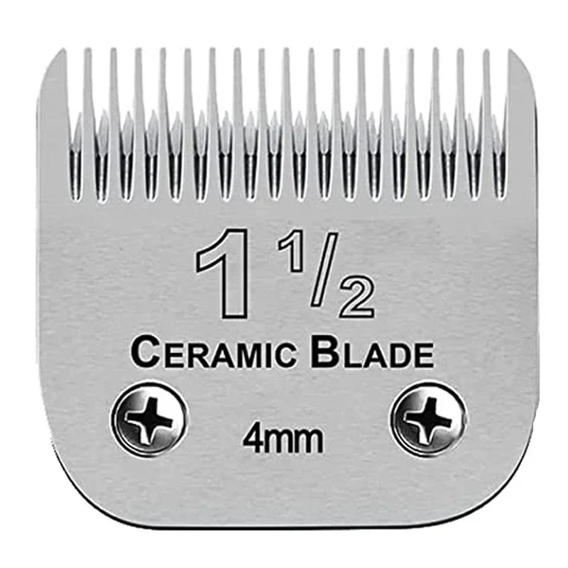 Detachable Pet Grooming Dog Trimmer Replacement Ceramic Blade Compatible