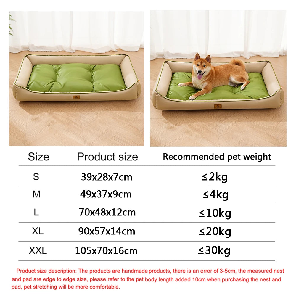 Four Season Square Dog Bed for Large Dog Mattress Bite-resistant