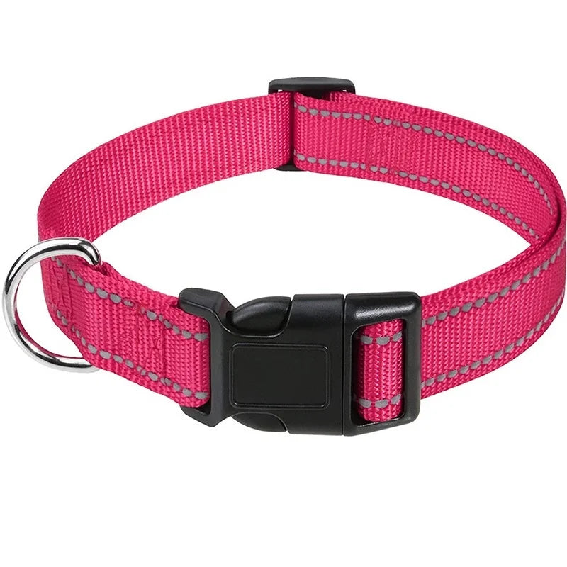 10 Colors Pet Dog Collar Nylon Neck Collar for Small Mdium