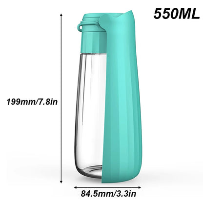 Water Bottle Puppy Outdoor Portable Water Cup