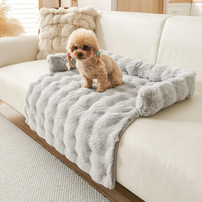 Thickened Pet Sofa Cushion Anti-Scratch Non-Slip Dog And Cat Sleeping Nest