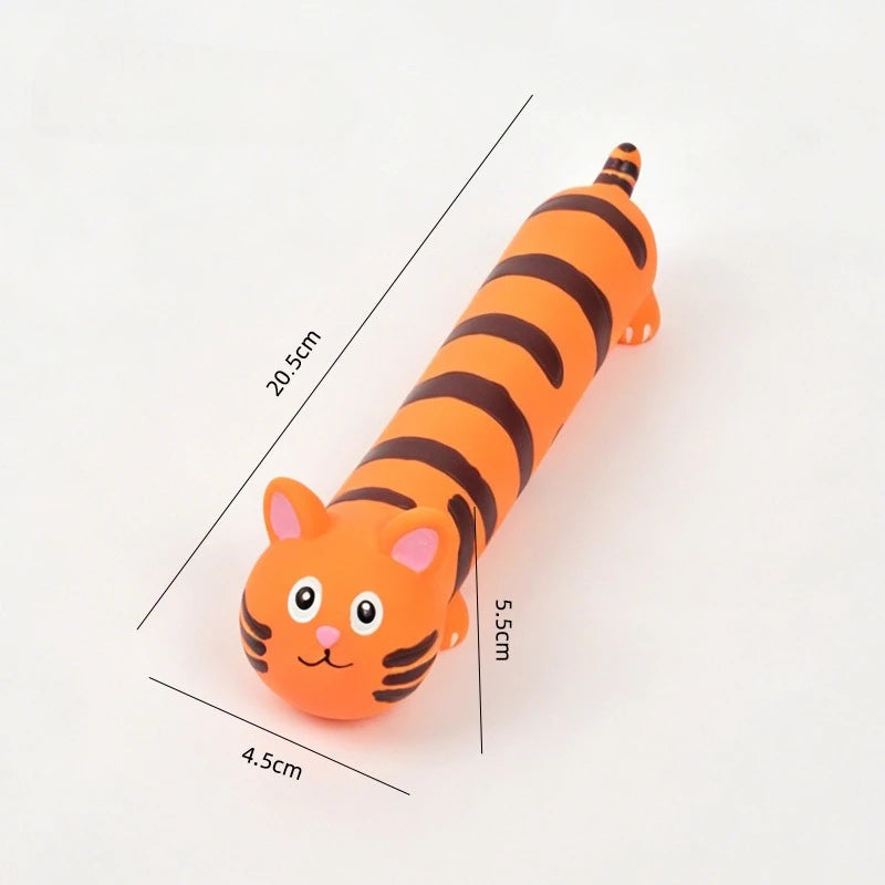 Pet Interactive Toy for Dog Cat Screaming Rubber Cartoon