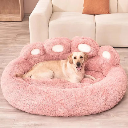 Large Soft Plush Kennel Mat for Small Pets and Puppies,