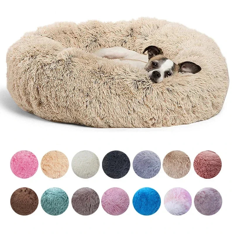 40-90cm 6 Sizes Round Pet Bed for Large Dog Bed Super Soft Cat Bed