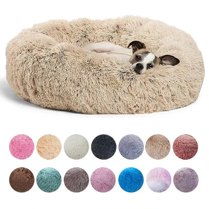 40-90cm 6 Sizes Round Pet Bed for Large Dog Bed Super Soft Cat Bed