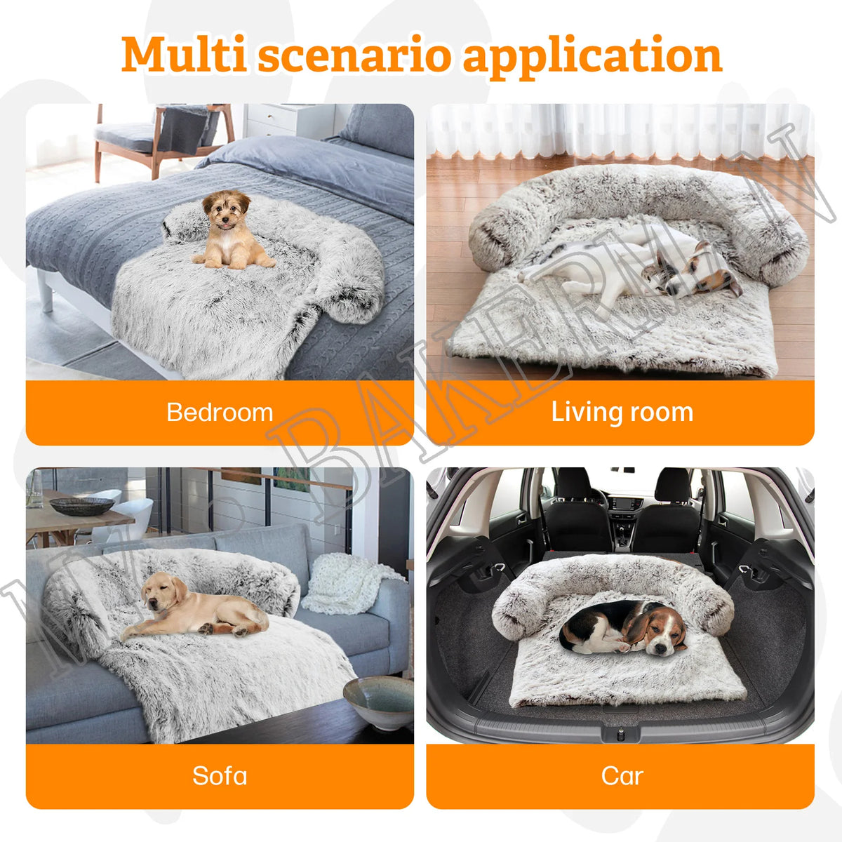 Dropshipping Pet Dog Bed Sofa For Dog Pet  Bed Warm Nest Washable