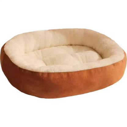 Pet Bed Super Soft Polar Fleece Thickened Warm Nest for Autumn and Winter